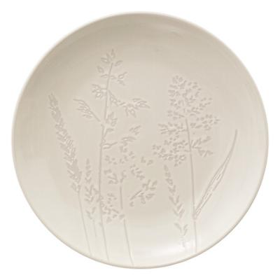 Assiette à Dessert Beige Fleurs Champêtres ELSA Ø 19 cm 