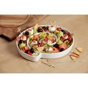 Plat de Service en Spirale 25 x 22 cm – Design Élégant et Pratique