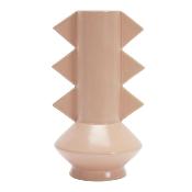 Vase Géométrique Nude H.15 cm Déco Bohème 