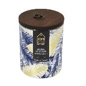 Bougie Parfumée JUNGLE Couvercle Bois Exotique H.8,5 cm