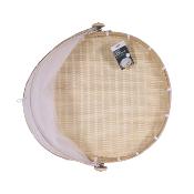 Plateau en Bambou Pliant Anti-Mouches – Ø 30 cm