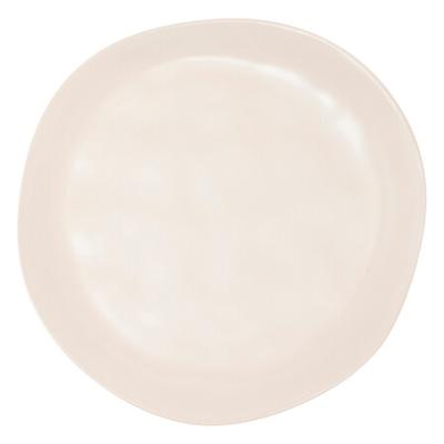 Assiette Plate Beige Bosselée Céramique Ø 26 cm
