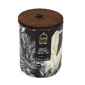 Bougie Parfumée JUNGLE Couvercle Bois Exotique H.8,5 cm