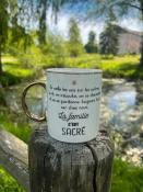 Mug Sacrée Mamie Étoile Dorée Beige 35 cl