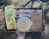 Coffret Mamie Gourmande - Café Sablés Chocolat au Lait - Bocal Verre 75 cl