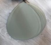 Suspension Pétales Fleur Vert Amande Tissu & Métal D.69 x H.23 cm