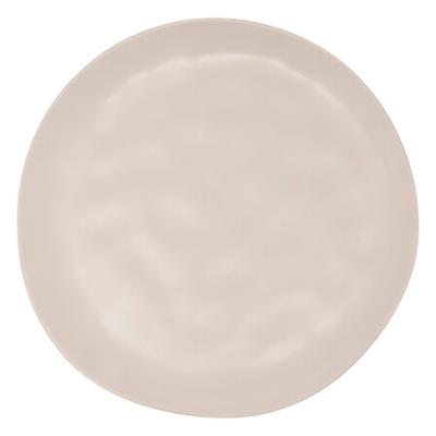 Assiette à Dessert Beige Bosselée Céramique Ø 21 cm 