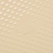 Moule Carré en Métal Beige – 24,5 × 24,5 cm - Moule à Manqué