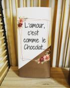 Tablette Chocolat AMOUR - Spécial St-Valentin - Chevaliers d'Argouges