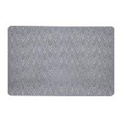 Set de Table Gris Anthracite Motifs Japonais Paons 40 x 30 cm 