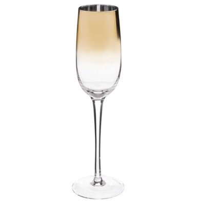 6 Flûtes à Champagne OR Design So Chic 21 cl