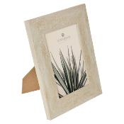 Cadre Photo Effet Travertin – L.16 x H.21 cm – Photo 10 x 15 cm