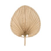 Feuille de Palmier Déco Murale Fibre Végétale Séchée 53 x 40 cm