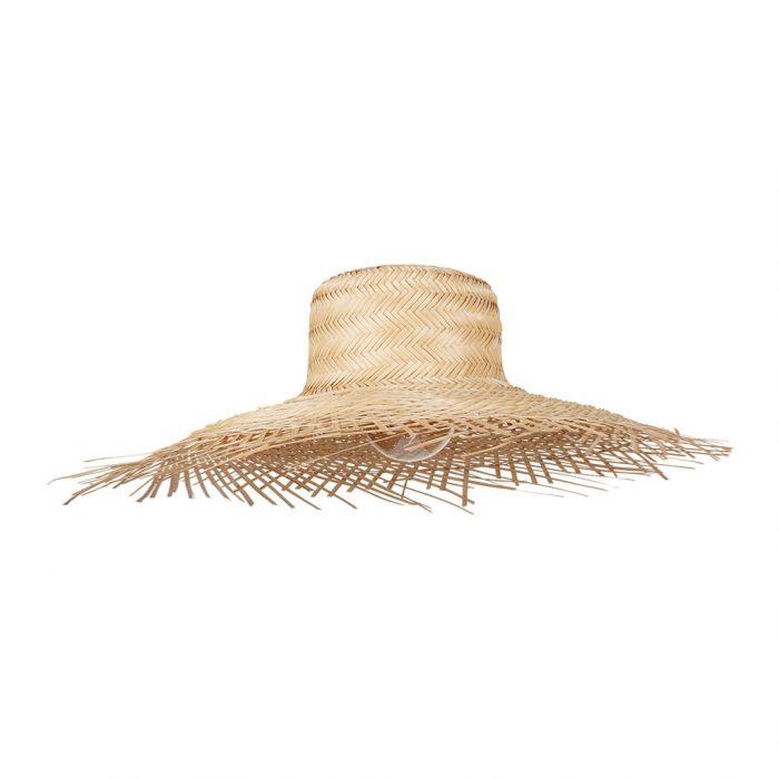 Chapeau d'ombrage en bambou pour femmes, chapeau multifonctionnel
