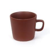 Tasse MIRAGE Beige / Noir / Terracotta Céramique Ethnique Chic 20 cl