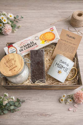 Coffret Cadeau Fête des Grand-Mères – Douceur & Gourmandise pour Mamie