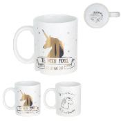 Mug Licorne Or Argent 35 cl