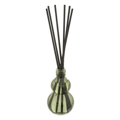 Diffuseur de Parfum Bois de Santal – Vert Foncé – 50 ml – 6 Bâtonnets Noirs 