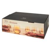 Lot de 6 Gobelets en Verre Ambre 45cl