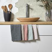 Lot de 10 Chiffons Microfibres – 30 x 30 cm Ultra-absorbants & Multi-usages