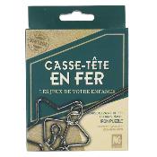 Casse-tête en Fer Collection Vintage 4 Modèles 7.5 x 10 x 0.4 cm 