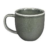 Mug Grès Vert Gris Rond 30 cl 