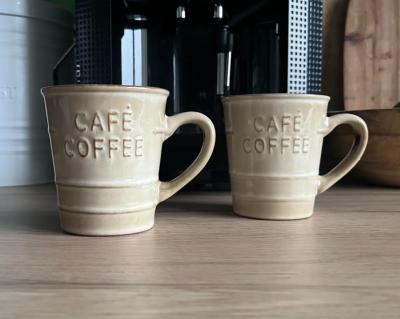 Tasse à Café « Coffee » Camel – 20 cl – L. 10,5 x P. 7,8 x H. 8,2 cm