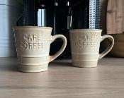 Tasse à Café « Coffee » Camel – 20 cl – L. 10,5 x P. 7,8 x H. 8,2 cm