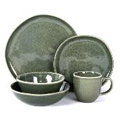 Bol Grès Vert Brut 70 cl Ø 15 cm 