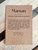 Coffret Cadeau "Maman" Vert - Plaid Tout Doux Bougie Carpe Diem Pochette Fleurie Carte Kraft
