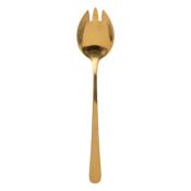 Couverts à Salade Dorés 2 pièces 24 cm