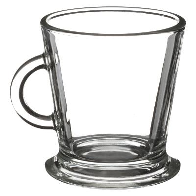 Tasse à Café DESIGN - 18 cl - Verre Transparent