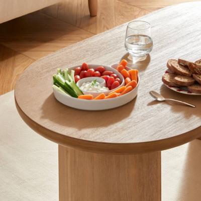 Plat de Service en Spirale 25 x 22 cm – Design Élégant et Pratique