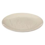 Assiette Plate Beige Fleurs Champêtres ELSA Ø 27 cm 