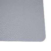 Set de Table Gris Anthracite Motifs Japonais Paons 40 x 30 cm 