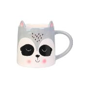 Mugs  Animaux Enfants Pingouin, Panda, Ours, Raton-Laveur