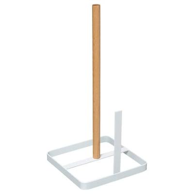 Support Sopalin Bois & Métal Blanc Contemporain H.30 cm