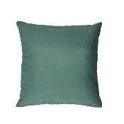 Coussin Extérieur Feuilles Vertes Blanches 40 x 40 cm 2 Faces