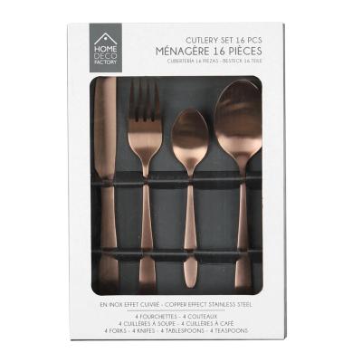 Set De Couverts Amefa Austin Copper (24-pièces