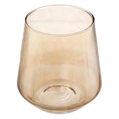 Lot de 6 Gobelets en Verre Ambre 45cl
