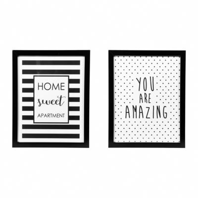 Dco Murale Chic & Tendance : Vive le Black & White!