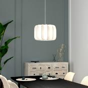 Suspension Coton Blanc Métal Tobie Ø 37 cm 