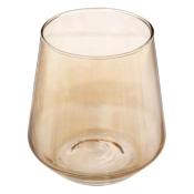 Lot de 6 Gobelets en Verre Ambre 45cl