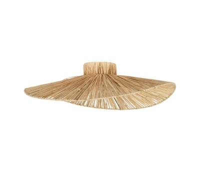 Suspension Raphia Naturel Vague Seguia Ø 50 x 10 cm 