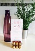 Porte-menu bouchon de liège Déco Mariage Champêtre