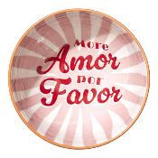  Bol Céramique Dolce Vita Bleu / Jaune / Rose – 35 cl – Ø 11,8 cm 