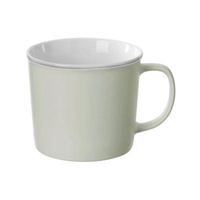 Tasse Vert Menthe Porcelaine 38 cl  L. 12,2 x P. 9,6 x H. 8,2 cm