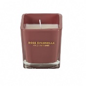 Bougie Carrée Parfumée Verre Teinté H.7,5 cm Cire de Paraffine