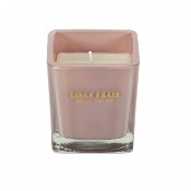 Bougie Carrée Parfumée Verre Teinté H.7,5 cm Cire de Paraffine