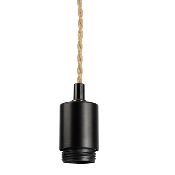 Suspension forme CHAPEAU Bambou Naturel Ø 60 cm